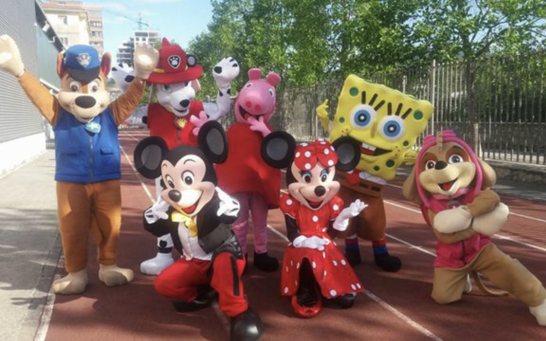 Personajes para fiestas infantiles