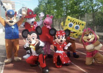 Personajes para fiestas infantiles