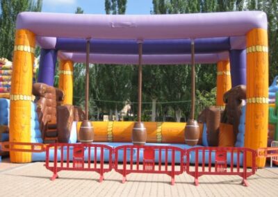 Lanzamiento de barriles